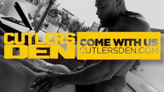 King Byrce Breeds Javao’s tight muscle hole with his big cock at Cutler’s Den